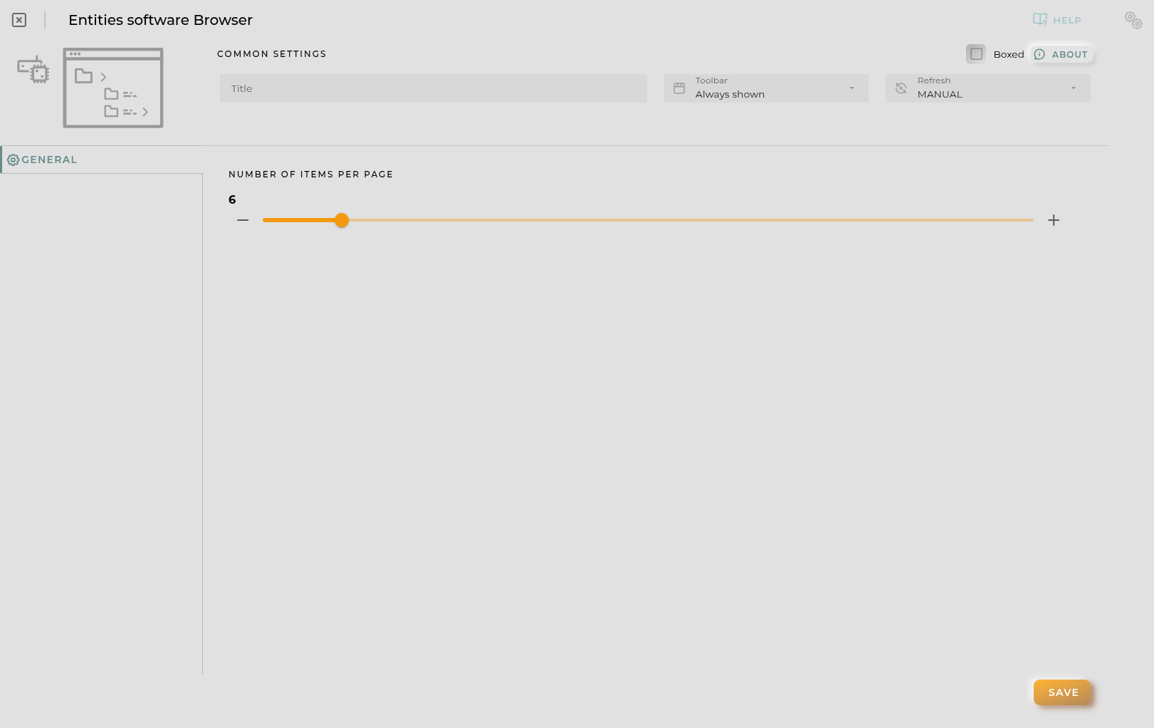 Organization Software Configuration