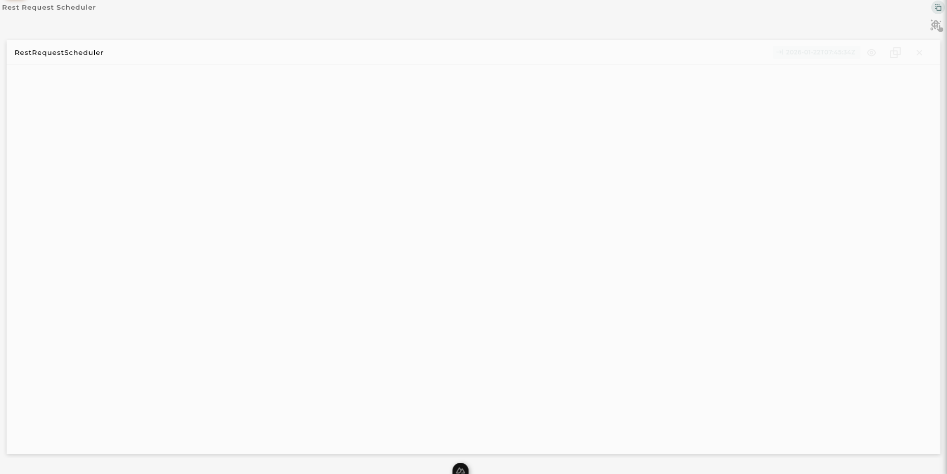 Rest Request Scheduler Browser